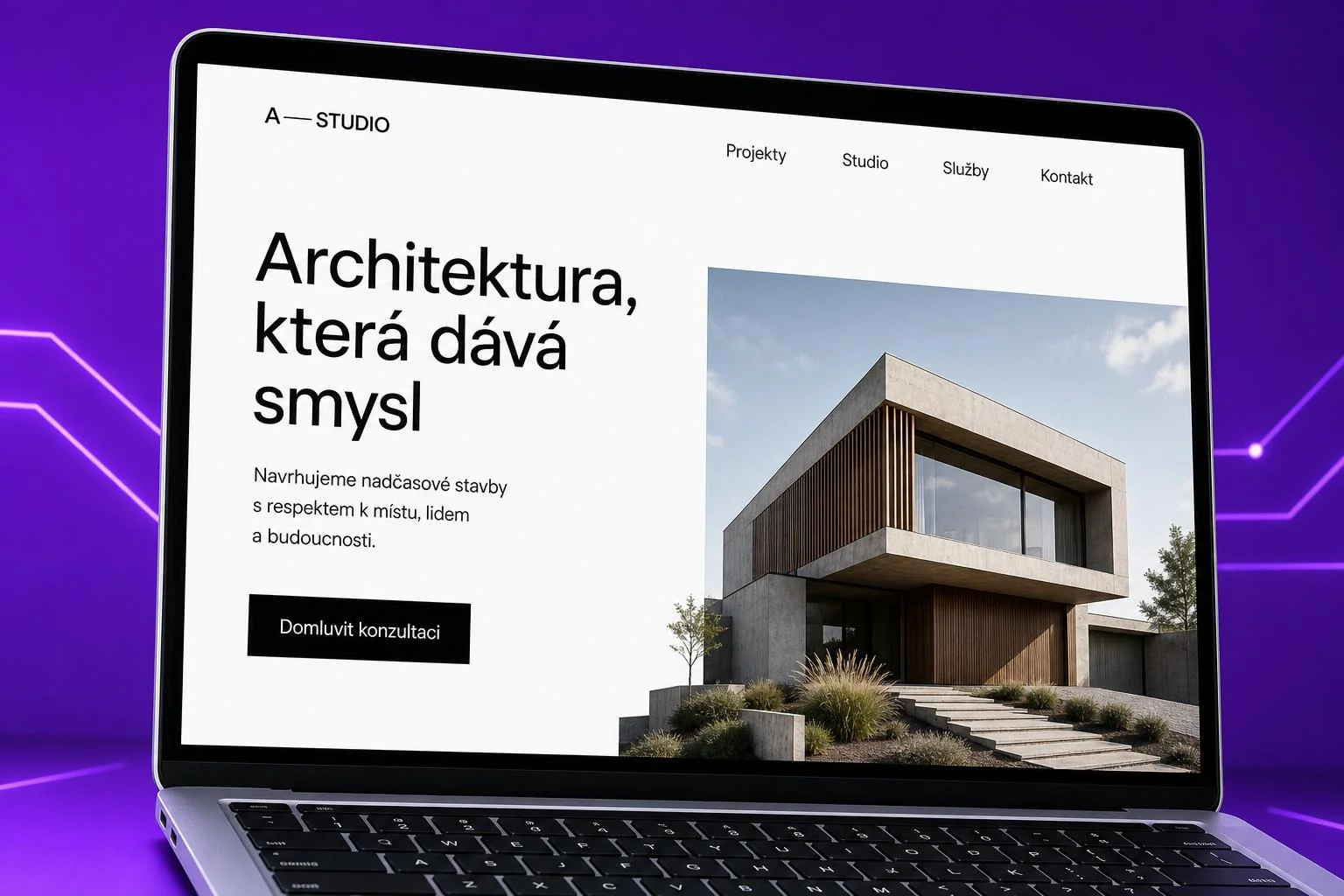 Návrh webu — Architekt