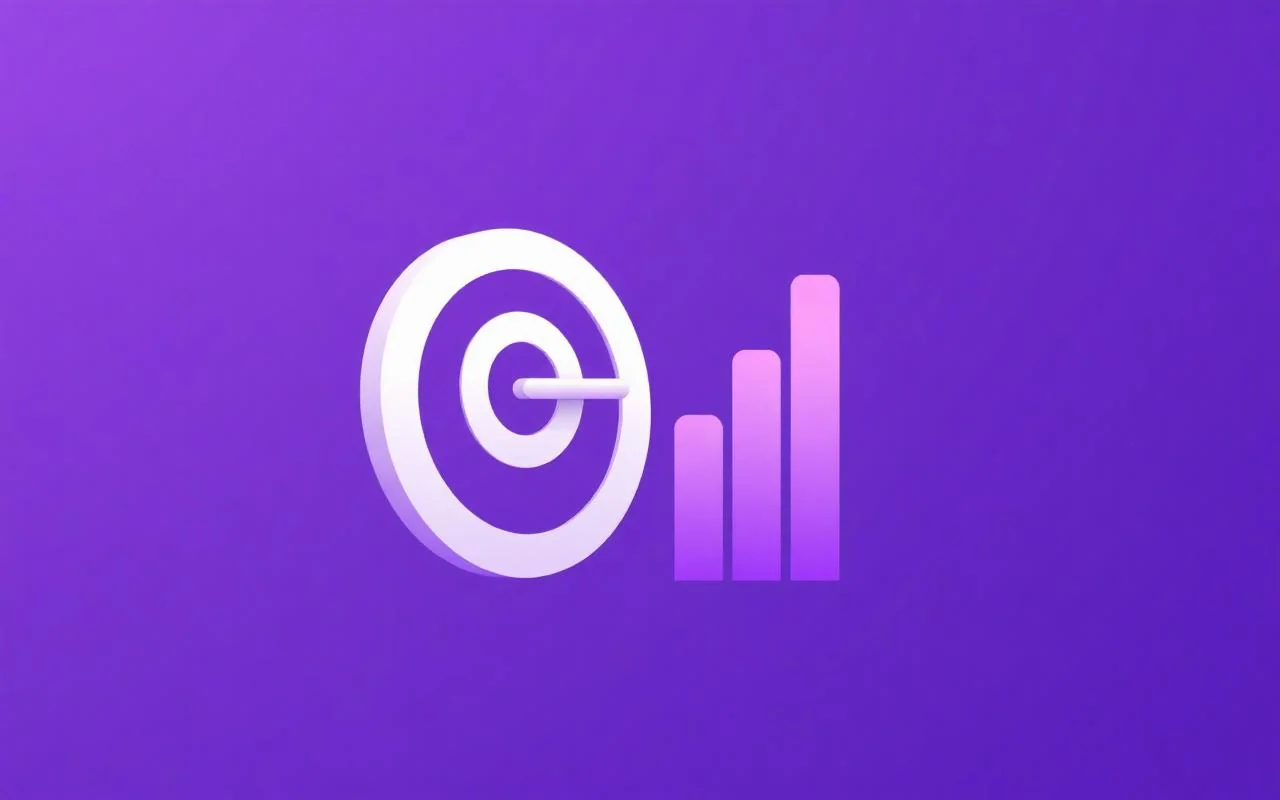 Google Ads a Sklik PPC reklama — fialová ilustrace
